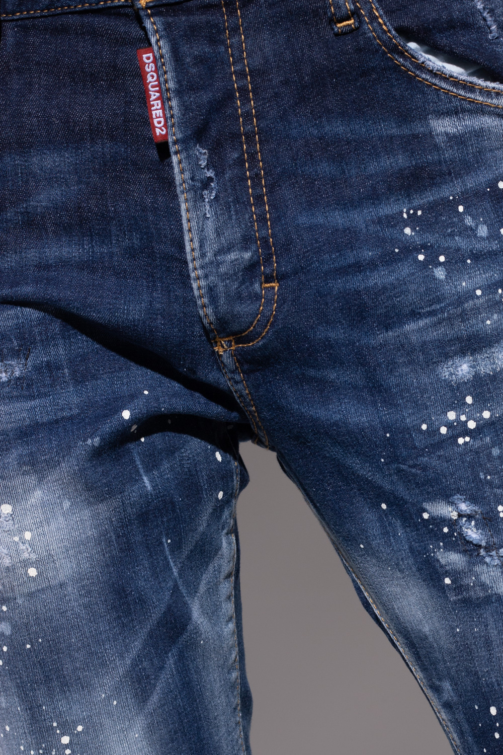 Jeans svasati con stampa di Purple Brand - 'Skinny Dan' jeans